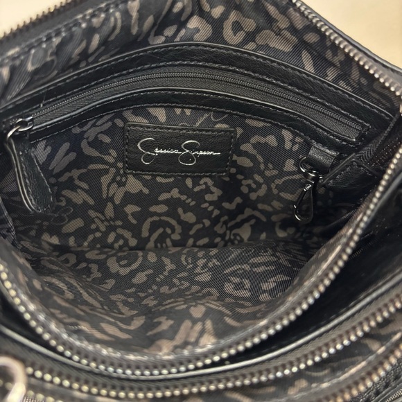 NWOT Jessica Simpson Black Camille Crossbody Bag - Picture 12 of 12